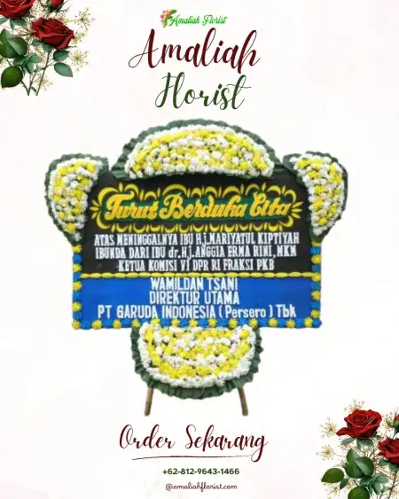 Papan Bunga Duka Bangoan